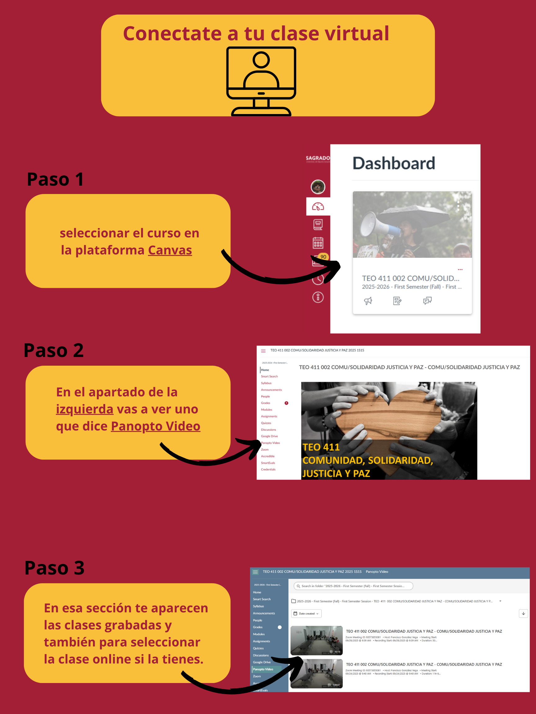 infografia conectate a tu clase virtual 