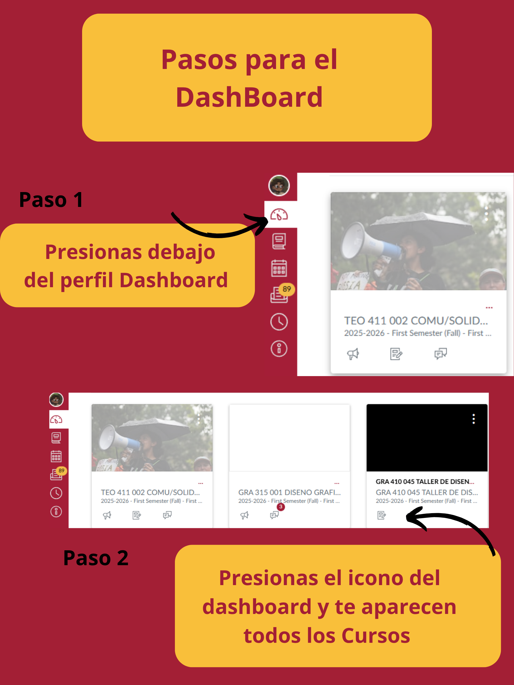 Infografia cursos en canvas