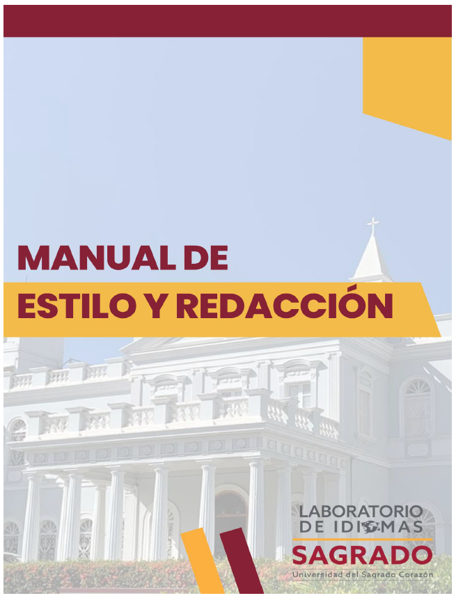 imagen portada manual de estilo y redaccion